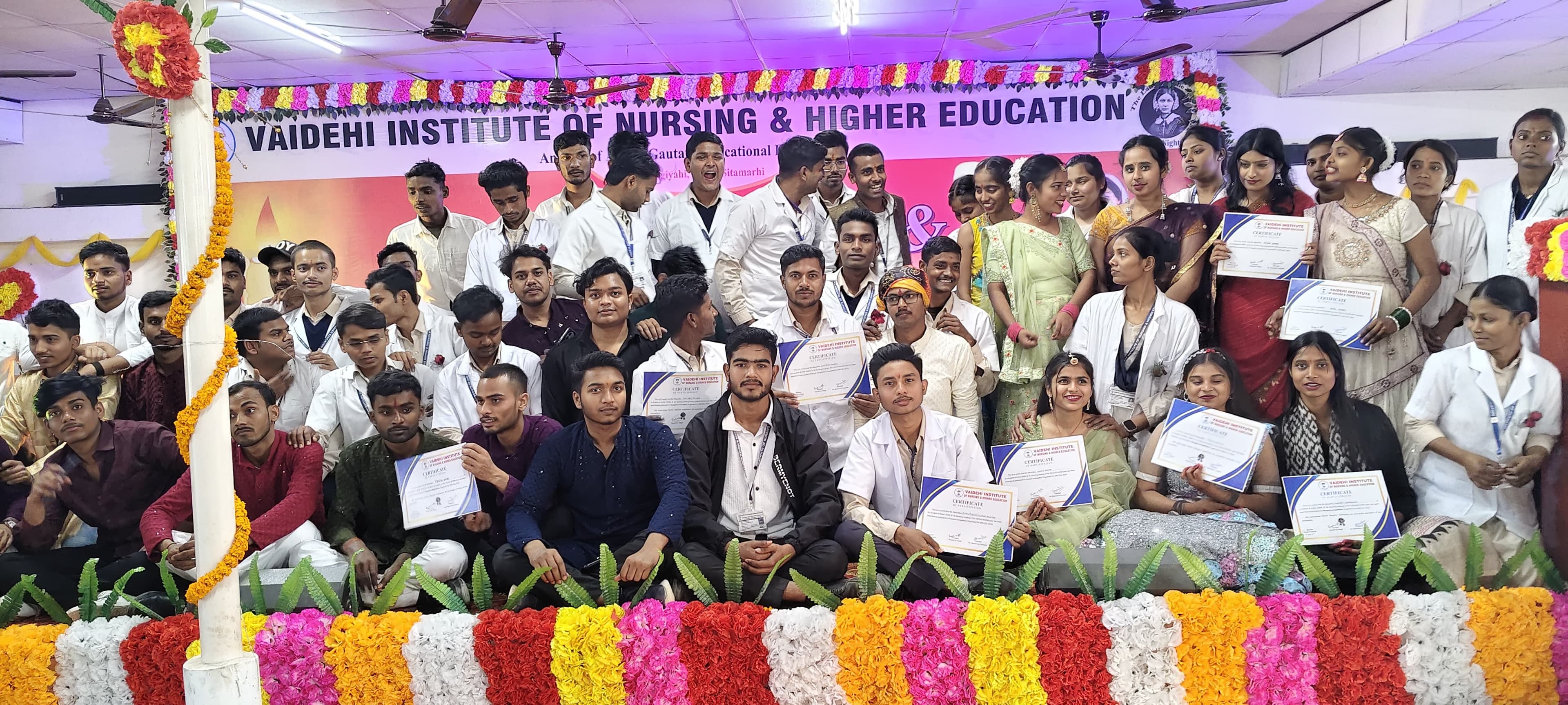 Vaidehi Institute Students